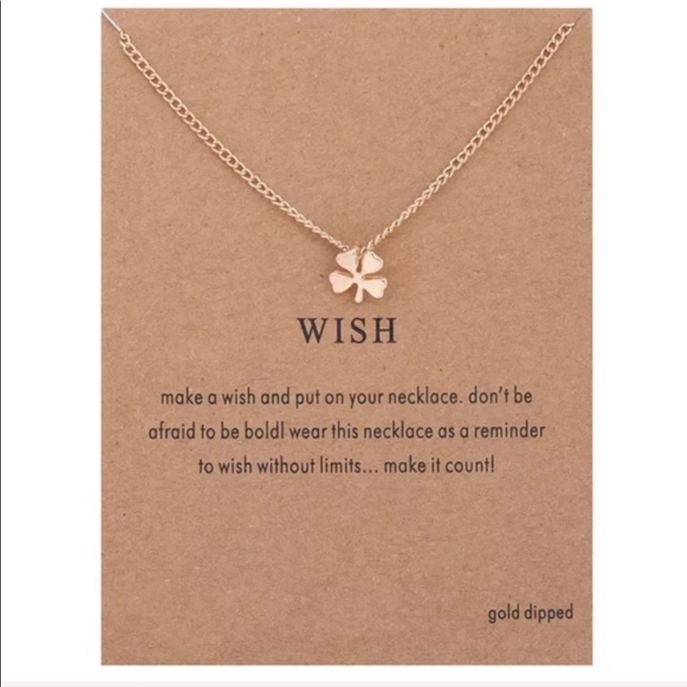 ✨ Pendant Necklace for Make A Wish Luck ✨